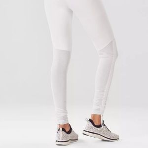 Fabletics Cashel Foldover Powerform Leggings White